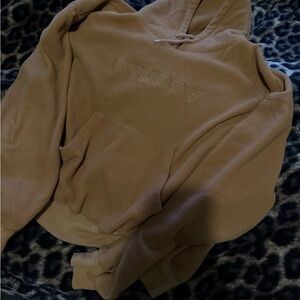 Stussy Camel Fleece Hoodie
